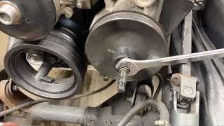 How to Remove and Install A Power Steering Pulley [upl. by Putscher]