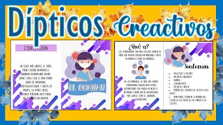 ✨Cómo hacer DIPTICOS en Word 💨💻 [upl. by Koval]