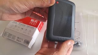 Emtec Connect WiFi HDD P700 Test en Francais [upl. by Nosna]