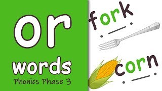 or Words  Blending Phonics Phase 3 [upl. by Teryn10]