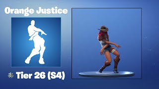 Orange Justice  Fortnite Emote [upl. by Asiat702]