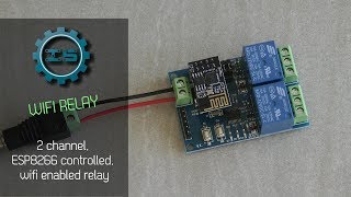 ESP8266 wifi relay review [upl. by Lacey]