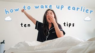 how to wake up earlier WITHOUT feeling miserable [upl. by Easton727]