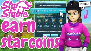 3 WAYS TO EARN STAR COINS IN STAR STABLE 😱 Ideas [upl. by Eicul]