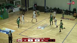 Atlas VS Sagesse – Round 11  XXL Energy Lebanese Basketball Championship [upl. by Sorgalim]