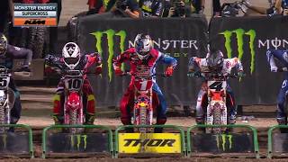 2017 Monster Energy Supercross Finals 450SX Main in Las Vegas NV [upl. by Medorra]