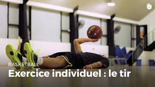 Exercice individuel  le tir  Basketball [upl. by Nosyarg]