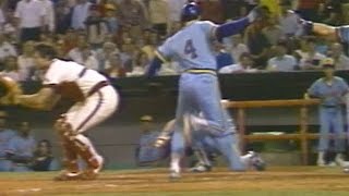 1982 ALCS Gm2 Molitor hits insidethepark home run [upl. by Deys]