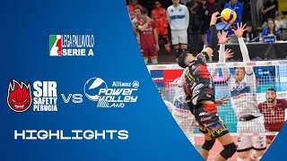 Perugia vs Milano  Highlights  Superlega  11a Giornata [upl. by Wilkinson]