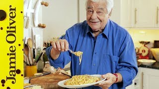 Real Spaghetti Carbonara  Antonio Carluccio [upl. by Yann905]