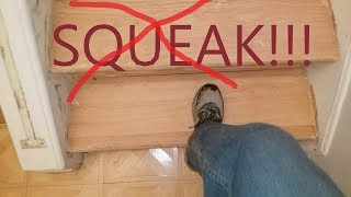 How to Fix Squeaky Stairs [upl. by Huai]