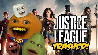 Trailer Trashed JUSTICE LEAGUE Annoying Orange [upl. by Henrik]