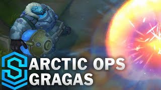 Arctic Ops Gragas Skin Spotlight  PreRelease  League of Legends [upl. by Allets]