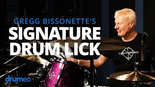 Gregg Bissonettes Signature Drum Lick [upl. by Annayk]