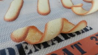 Recette de langues de chat [upl. by Hahsia263]