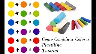 Como combinar colores con plastilina [upl. by Leuams]