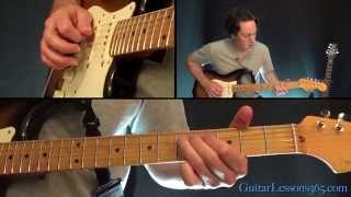 Pour Some Sugar On Me Guitar Lesson  Def Leppard [upl. by Ayidah]