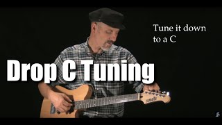 How To Tune To Drop C Tuning [upl. by Ileane215]