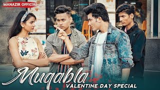 Muqabla  Street Dancer 3D  Valentines day special  Manazir amp Ashwini [upl. by Navets]