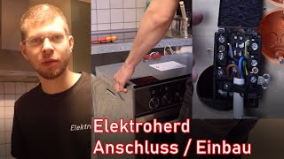 Herd anschließen und einbauen ElektroM [upl. by Tobe129]