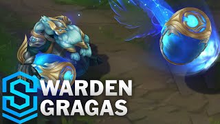 Warden Gragas Skin Spotlight  PreRelease  League of Legends [upl. by Aenneea896]