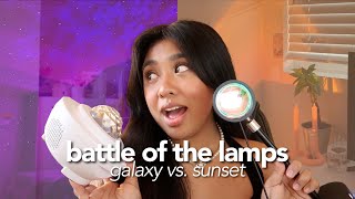 galaxy vs sunset lamp review which one should you get [upl. by Geer611]