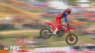 Pro Motocross Round No 6 Spring Creek  EXTENDED HIGHLIGHTS  91920  Motorsports on NBC [upl. by Ayotnahs]