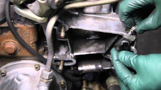 Power Steering Pump How to Perform a V Belt Adjustment [upl. by Armillda]