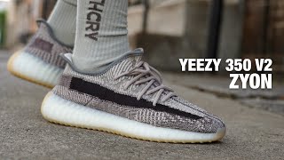 Adidas YEEZY Boost 350 V2 ZYON Review amp On Feet [upl. by Bathulda216]