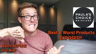 PAULAS CHOICE REVIEW  Expert guide to the best and worst of Paulas Choice skincare [upl. by Akinit]