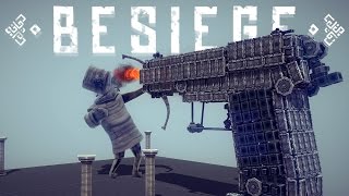 Besiege Gameplay  Best Besiege Creations  HUGE Pistol  Tanks Trebuchets amp More [upl. by Rose535]