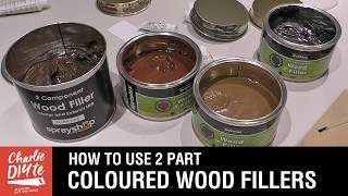 Coloured 2 Part Wood Fillers [upl. by Dahsra]