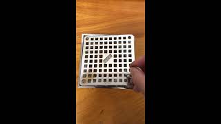 Replacing a Square Shower Drain [upl. by Stringer]