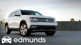 2018 Volkswagen Atlas Review  Edmunds [upl. by Alleris979]