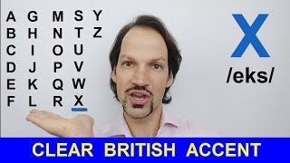 How To Pronounce The English Alphabet BRITISH PRONUNCIATION [upl. by Picker]