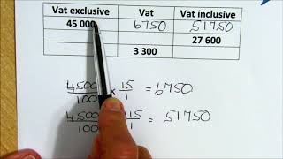 Calculate VAT figures [upl. by Piper784]