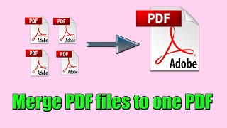 How to merge pdf files into a single pdf offline [upl. by Wood]