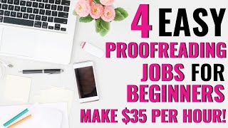 Online Proofreading Jobs for Beginners That Pay 35Hour  Start Working From Home Today [upl. by Barimah]