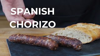 Spanish Chorizo  Smoky Red Delicious Sausage [upl. by Hardie749]