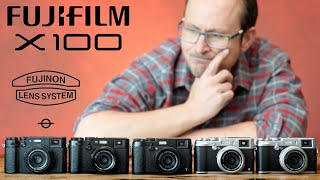 Ultimate Street Camera  Every Fujifilm X100 model compared [upl. by Ynnor]