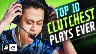 The Top 10 Best Clutches in Esports History [upl. by Terza]