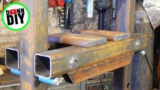 DIY 30 Ton Hydraulic Shop Press [upl. by Nered675]