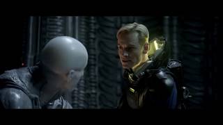 El Ingeniero Habla Secuencia Eliminada Prometheus 2012 HD [upl. by Ayikin]