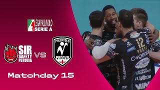 Perugia vs Padova  Highlights  SuperLega  Matchday 15 [upl. by Kleiman]