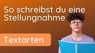 Stellungnahme verfassen ✅ Gliederung Argumente Begründung [upl. by Nlyak19]