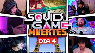 TODAS LAS MUERTES DEL DIA 4  SQUID CRAFT 3  KARMA PLUS [upl. by Idham]