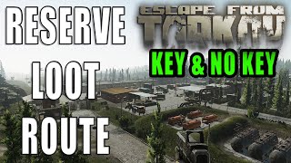 KeyNo Key Reserve Loot Guide  Escape from Tarkov Map Guide [upl. by Nathanial]