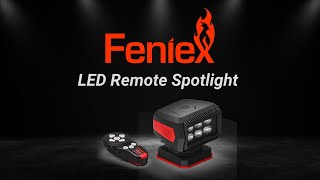 Feniex LED Spotlight wRemote [upl. by Demetra]