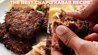 The Best Chapli Kabab Recipe [upl. by Aiclef]