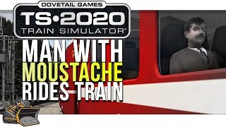 Surselva Line  Train Simulator 2020 [upl. by Enilram]